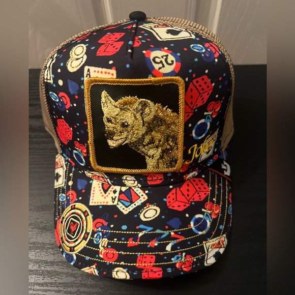 Goorin Bros The Farm Animal Trucker JOKER HYENA EXCLUSIVE RARE Casino Capsule
